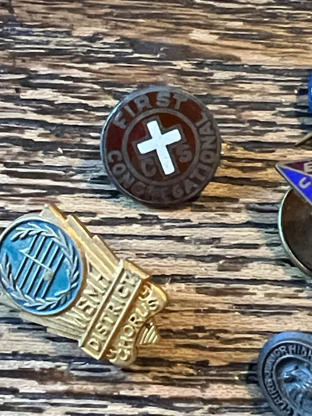 Lot 1930’s Junior High School pins miniature